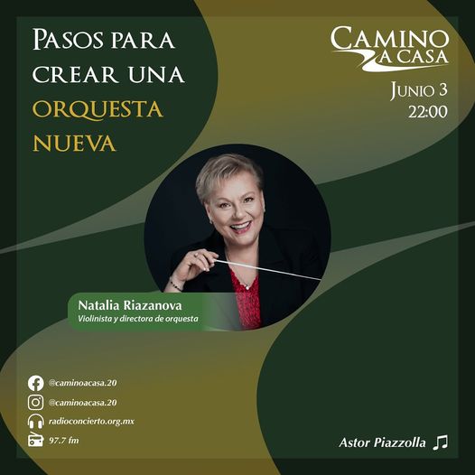 Platicamos con la maestra Natalia Riazanova sobre lo que implica la creación de la Orquesta Metropolitana de Saltillo.